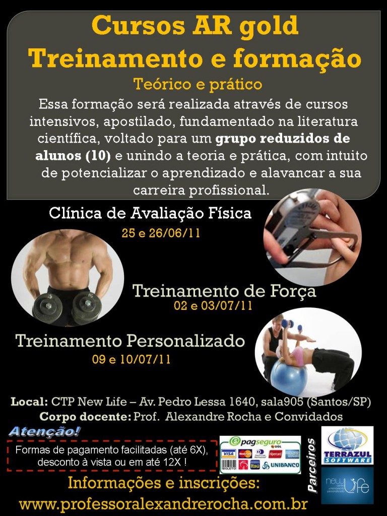 Cursos AR gold - Treinamento e formação